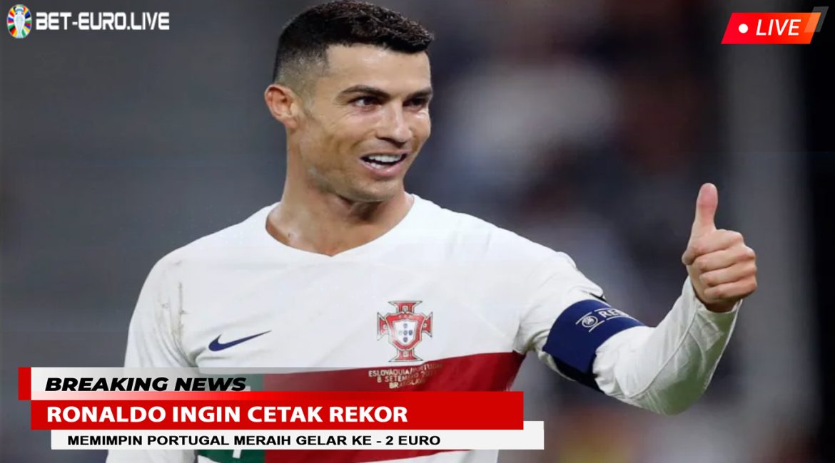 Ronaldo Cetak Rekor bersama Skuad Portugal