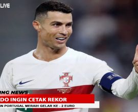 Ronaldo Cetak Rekor bersama Skuad Portugal